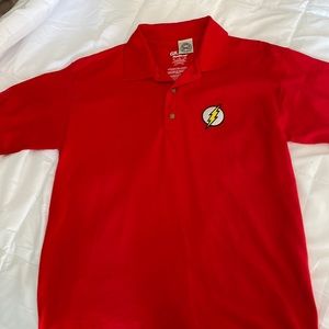Men’s DC Comic Flash Polo Small